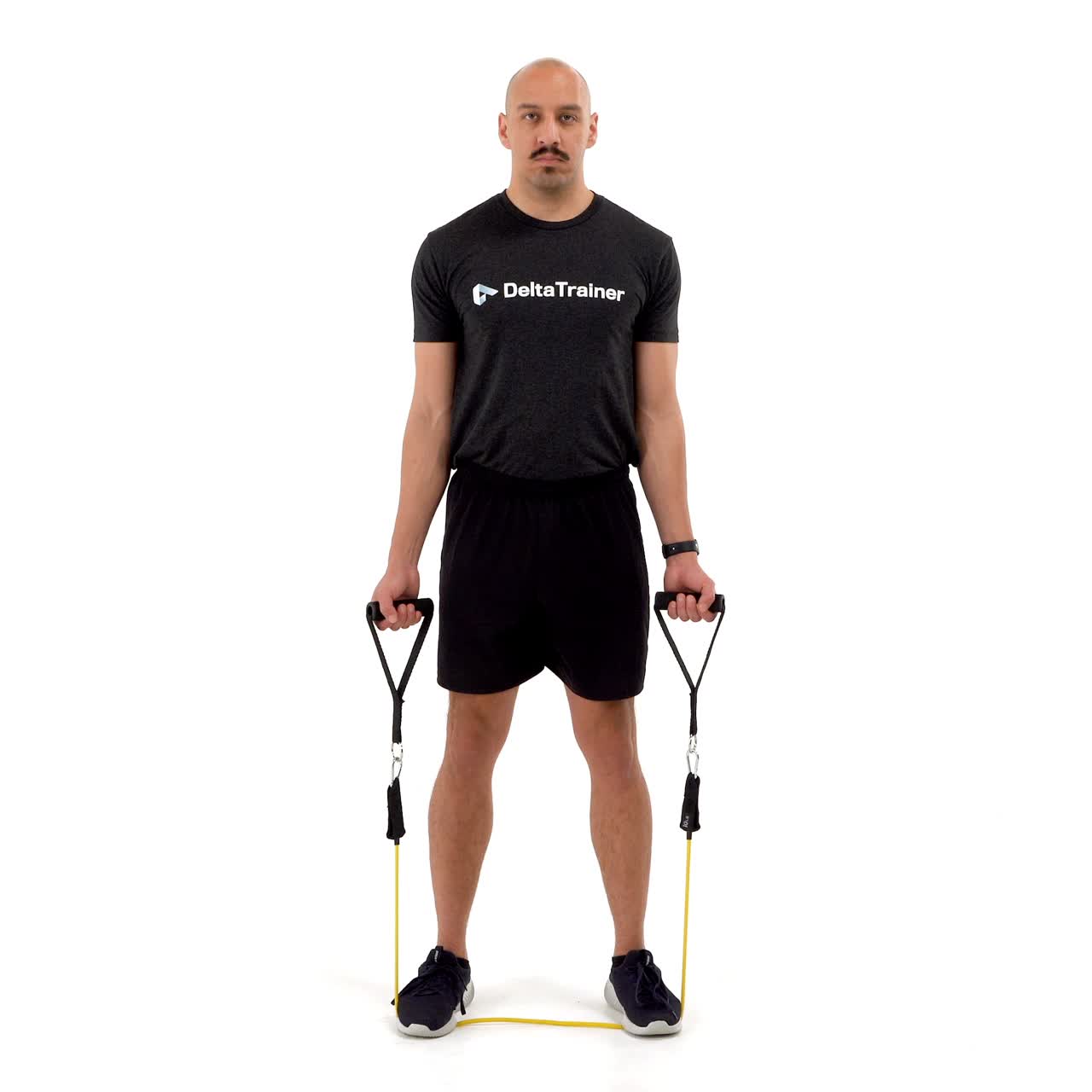Alternating Band Curl with trainwell