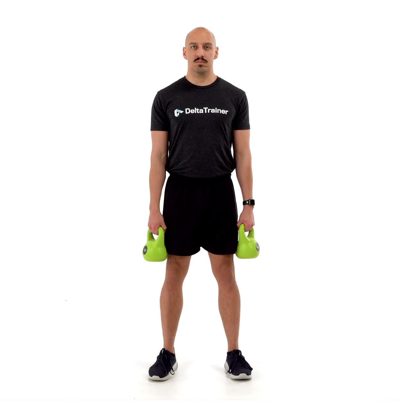 Alternating Kettlebell Curl with trainwell