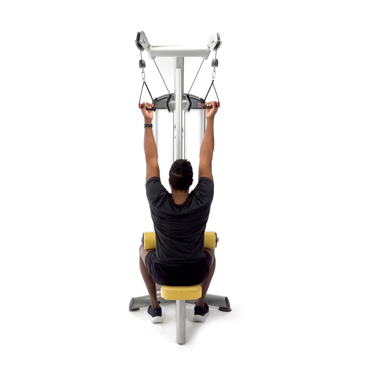 Alternating Underhand Lat Pulldown with trainwell