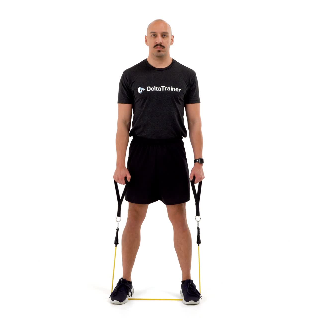 Band Alternating Lateral Front Raise with trainwell