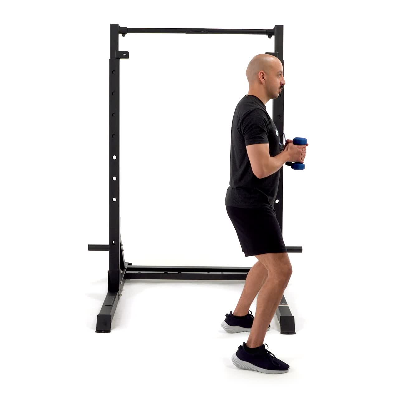 Band Dumbbell Pallof Punch with trainwell