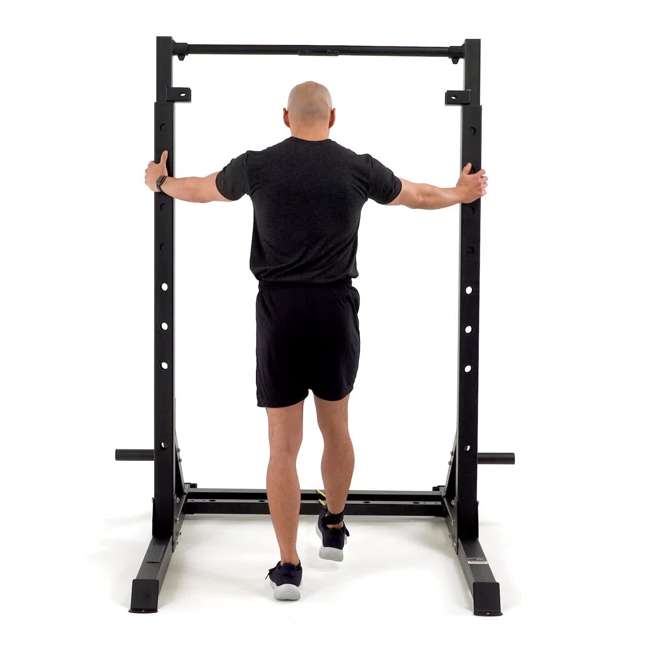 Band Glute Kickback with trainwell
