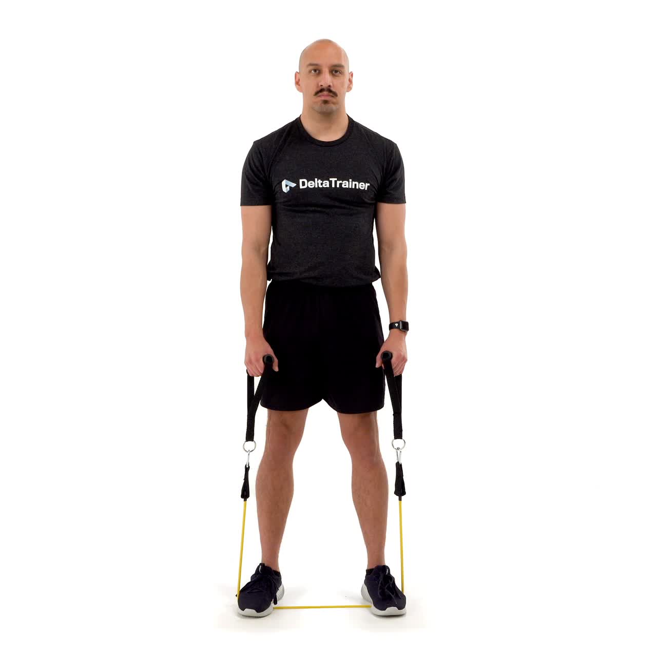 Band Hammer Curl with trainwell