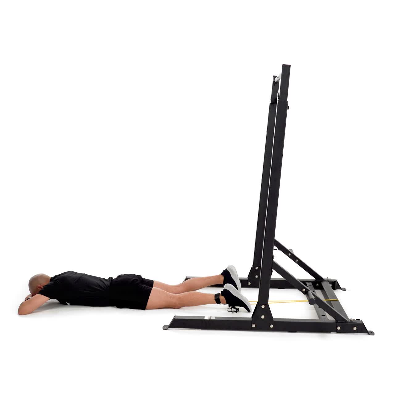 Band Hamstring Curl with trainwell