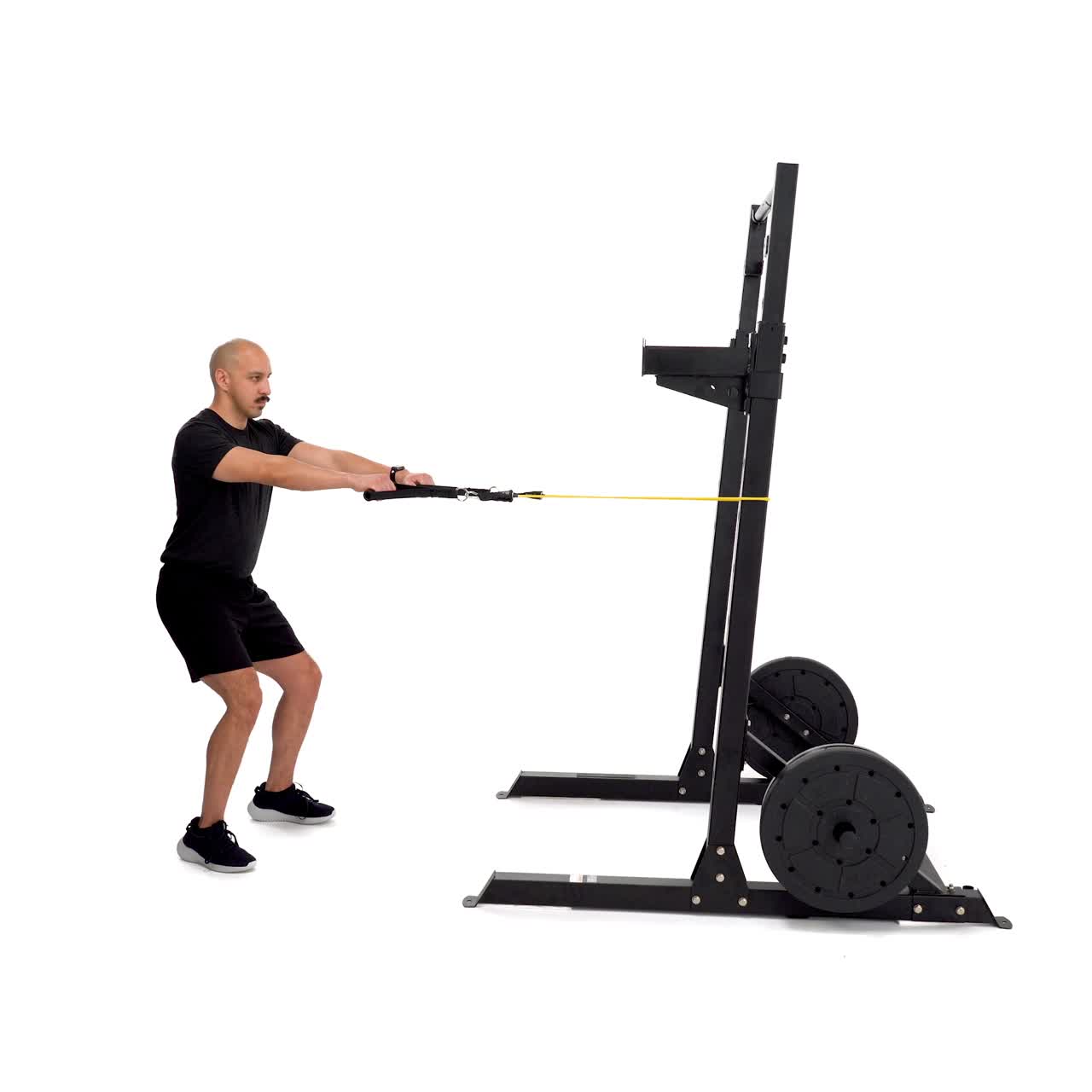 Band High Row with trainwell