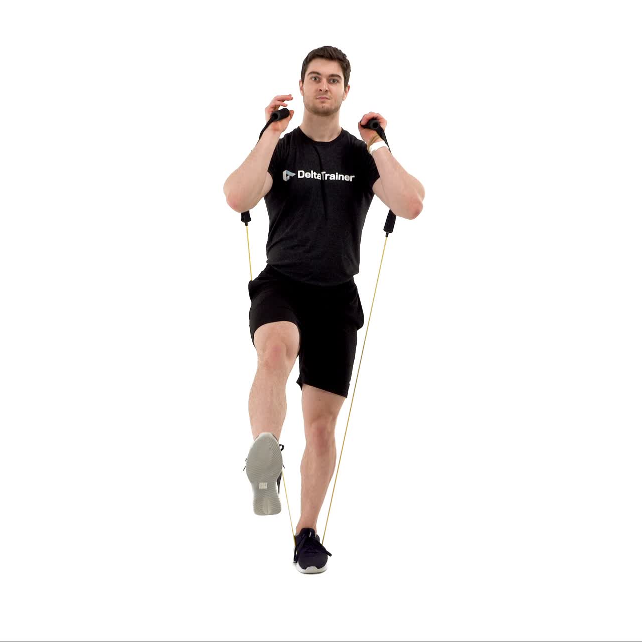 Band Pistol Squat with trainwell