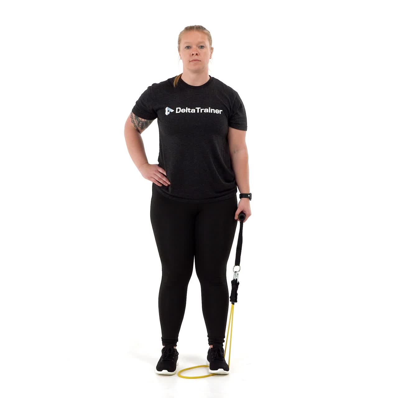 Band Side Bend with trainwell