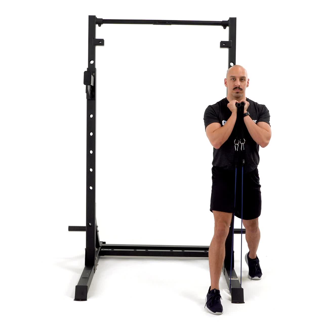Band Split Squat with trainwell