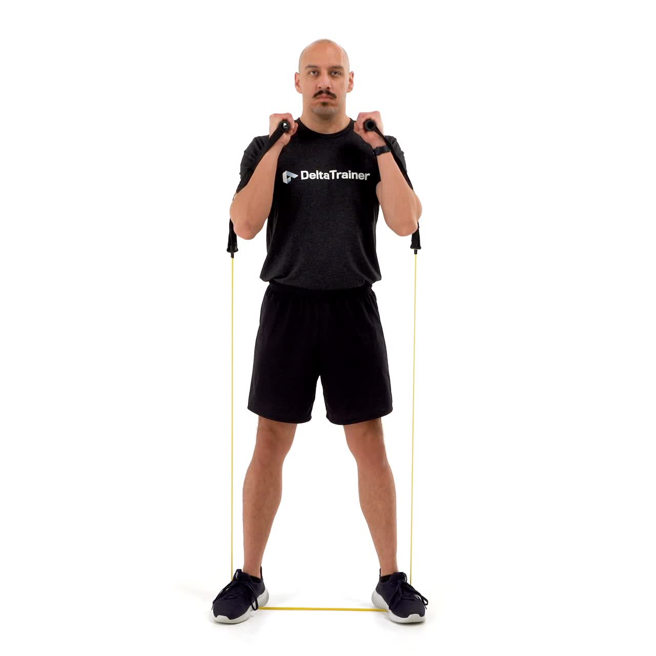 Band Squat with trainwell