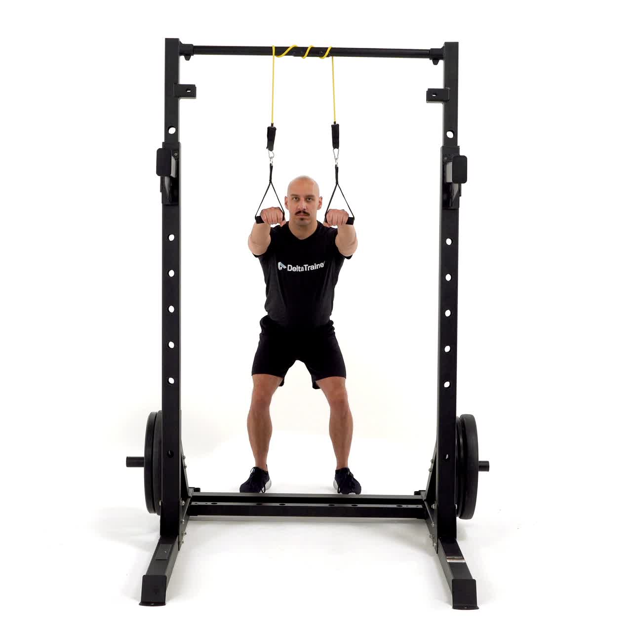 Band Straight Arm Pulldown with trainwell