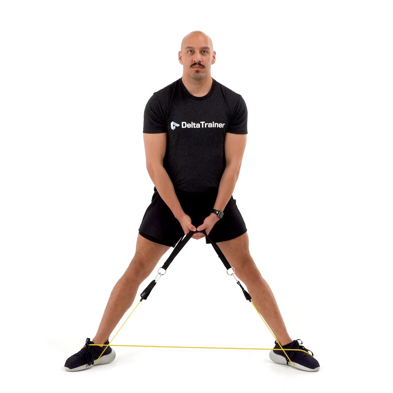 Band Sumo Squat with trainwell