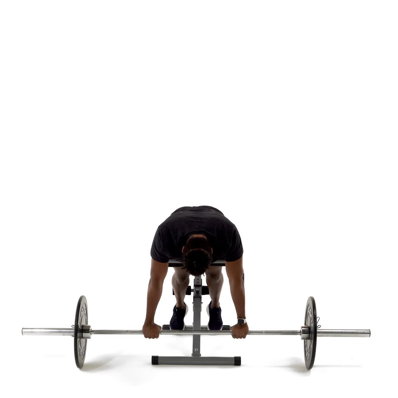 Barbell Back Extension with trainwell
