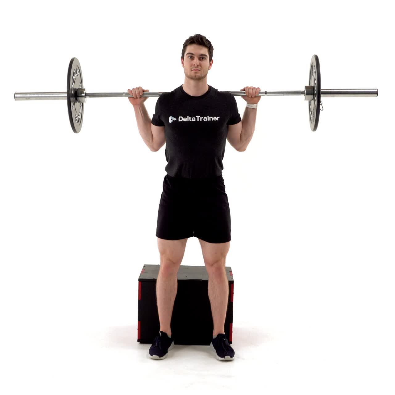 Barbell Box Squat with trainwell