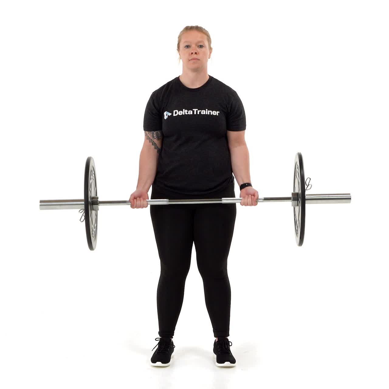 Barbell Curl with trainwell