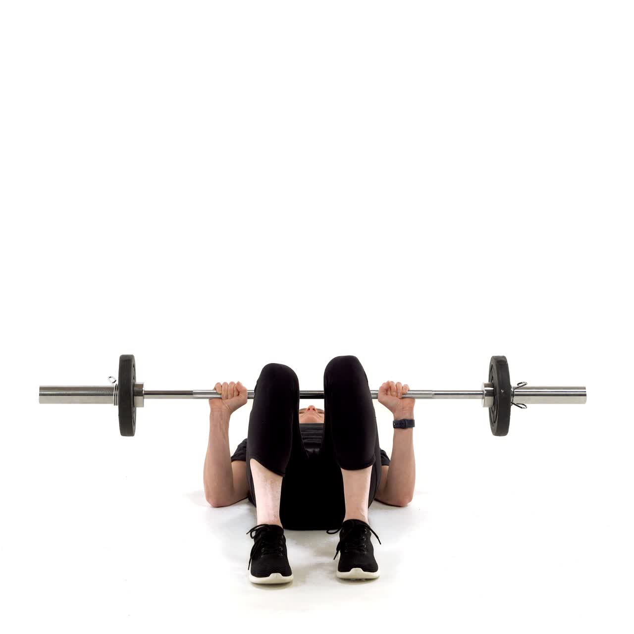 Barbell Floor Tricep Cycle with trainwell