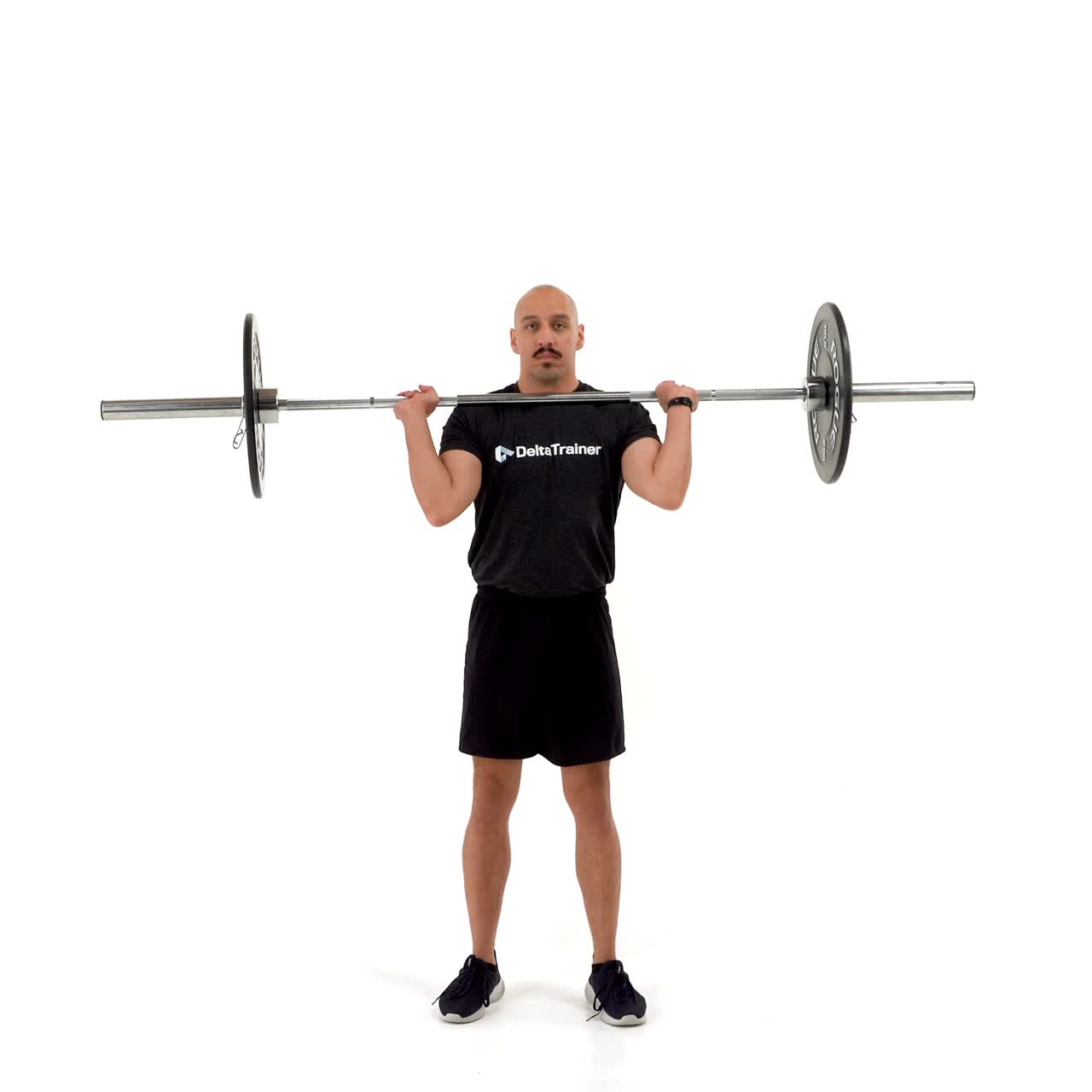Barbell Overhead Press with trainwell