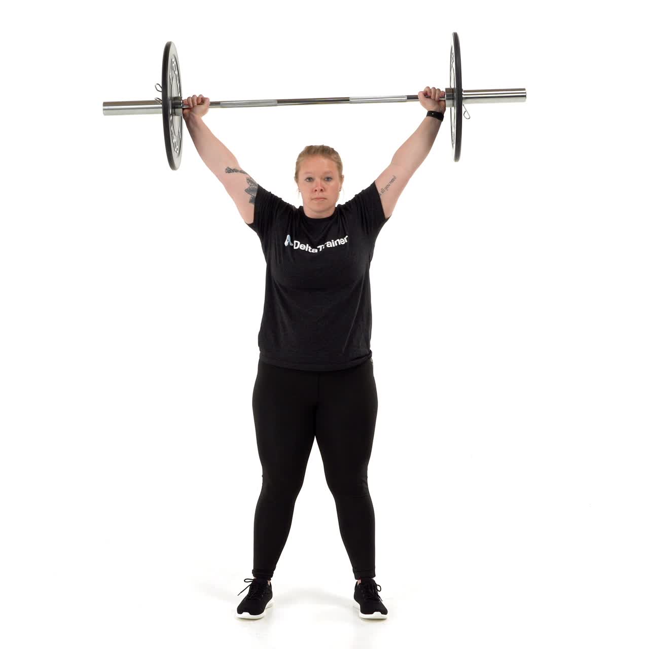 Barbell Overhead Squat with trainwell