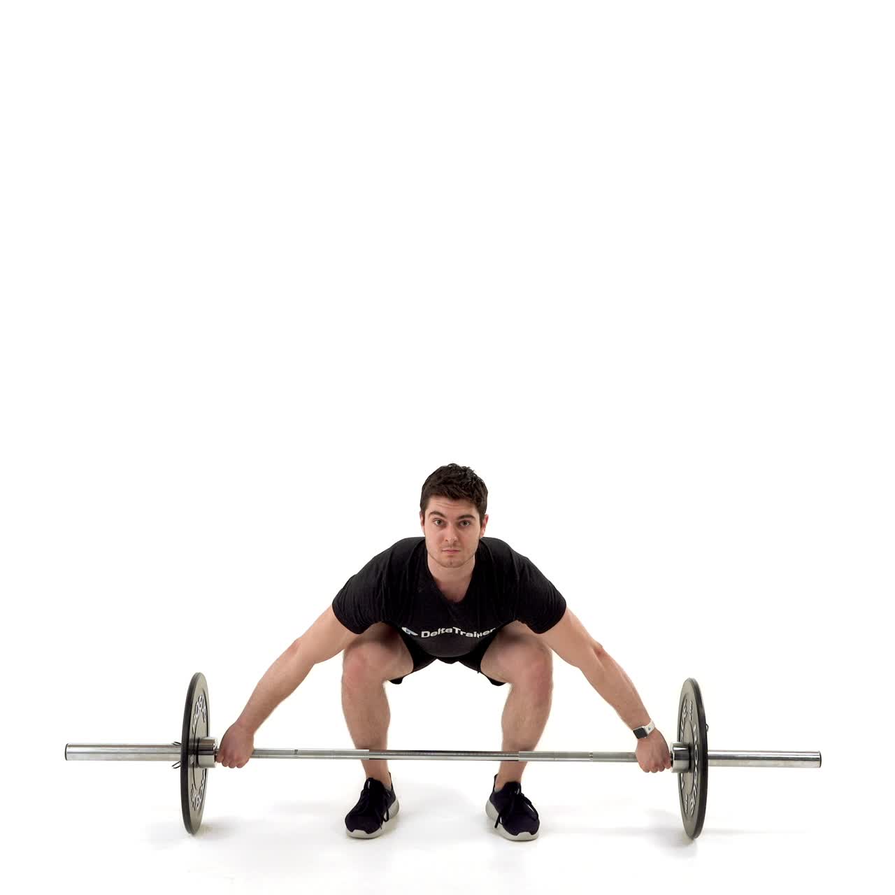 Barbell Power Snatch with trainwell