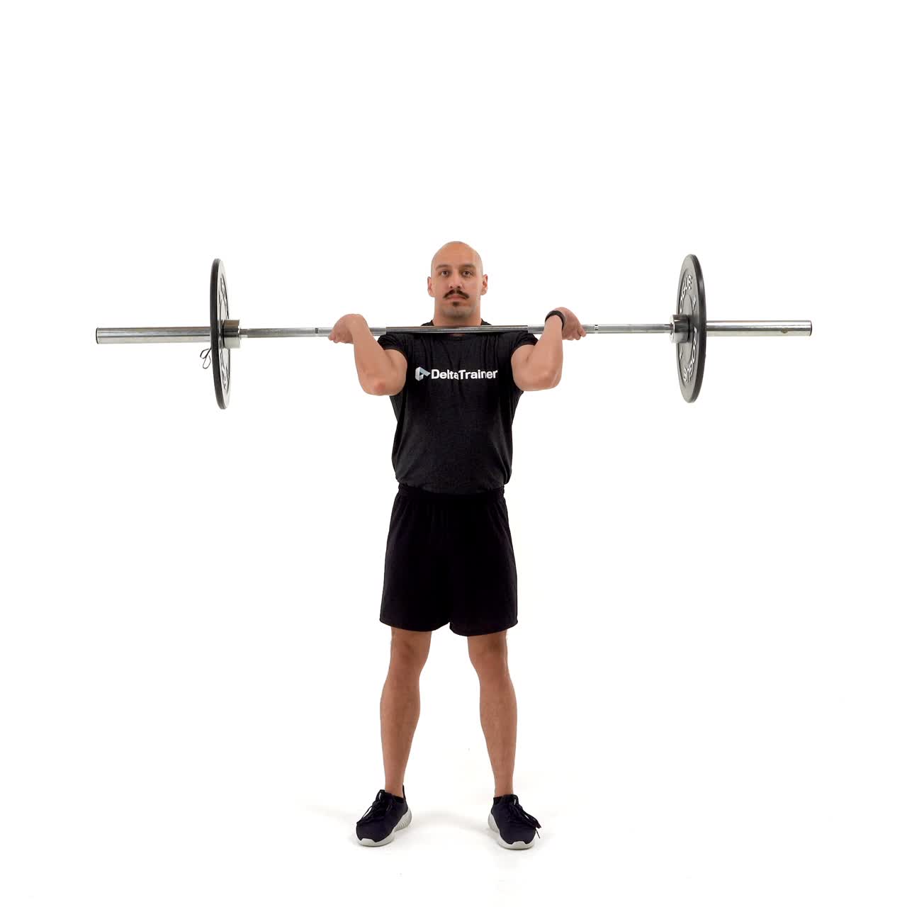 Barbell Push Press with trainwell