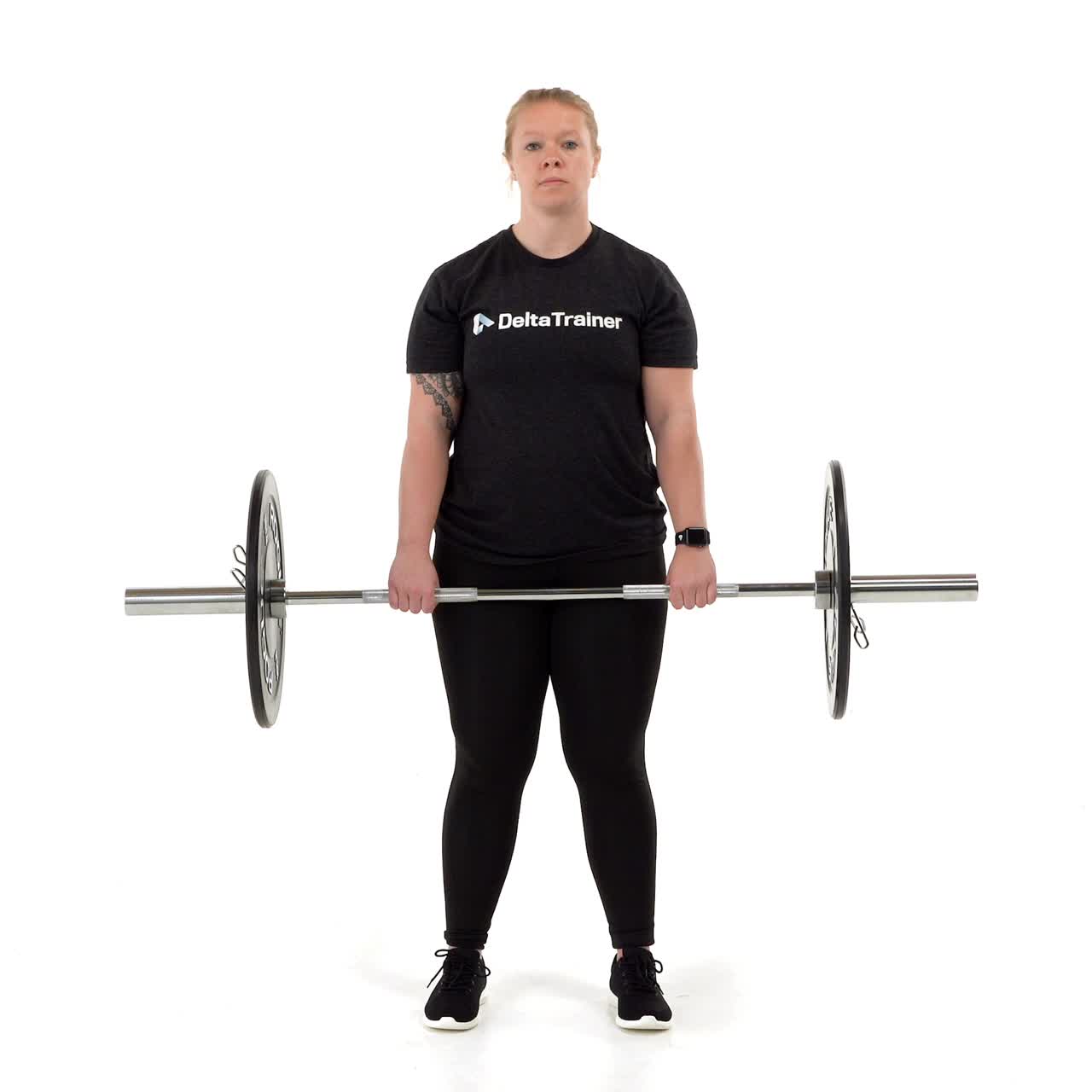 Barbell Reverse Curl with trainwell