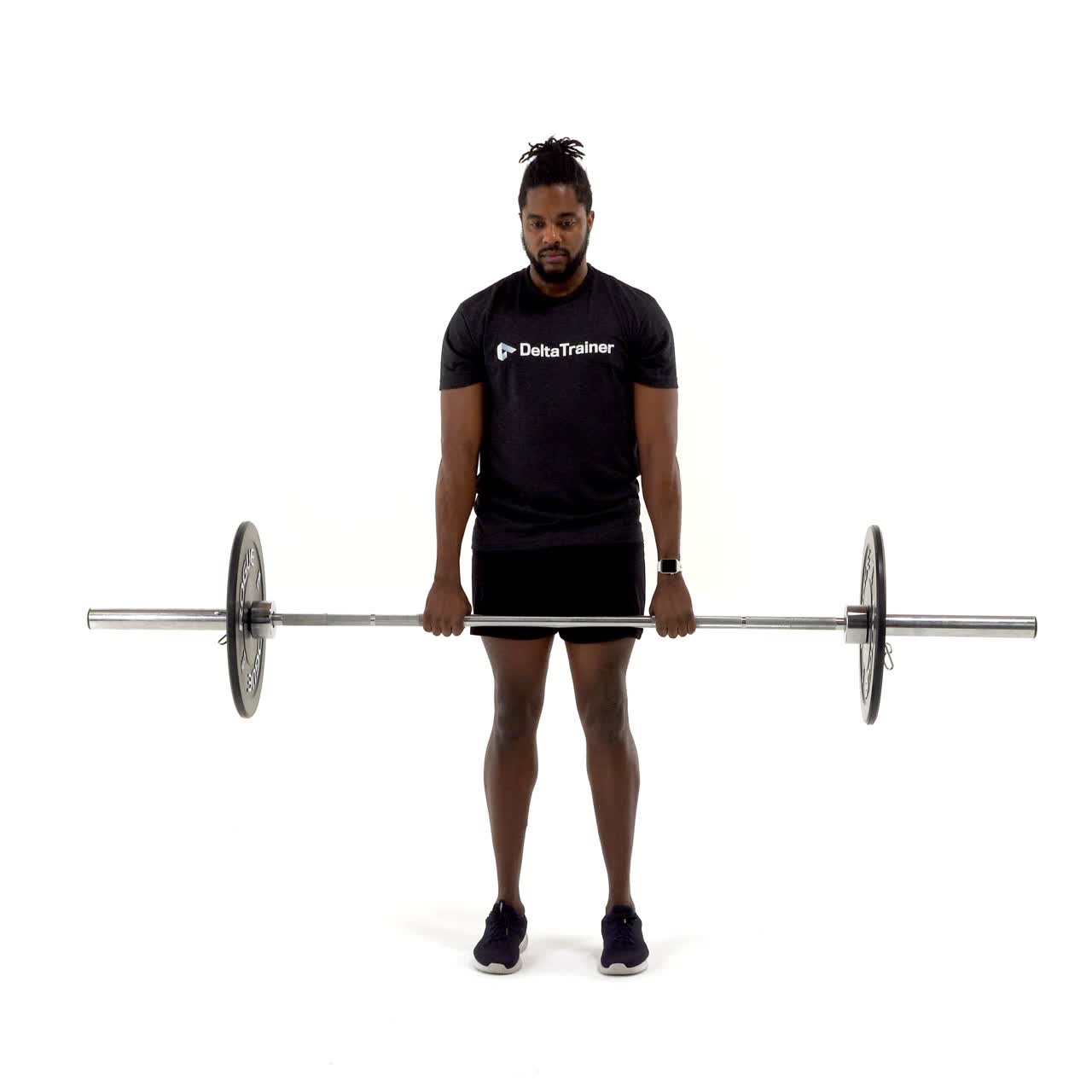 Barbell Romanian Deadlift with trainwell