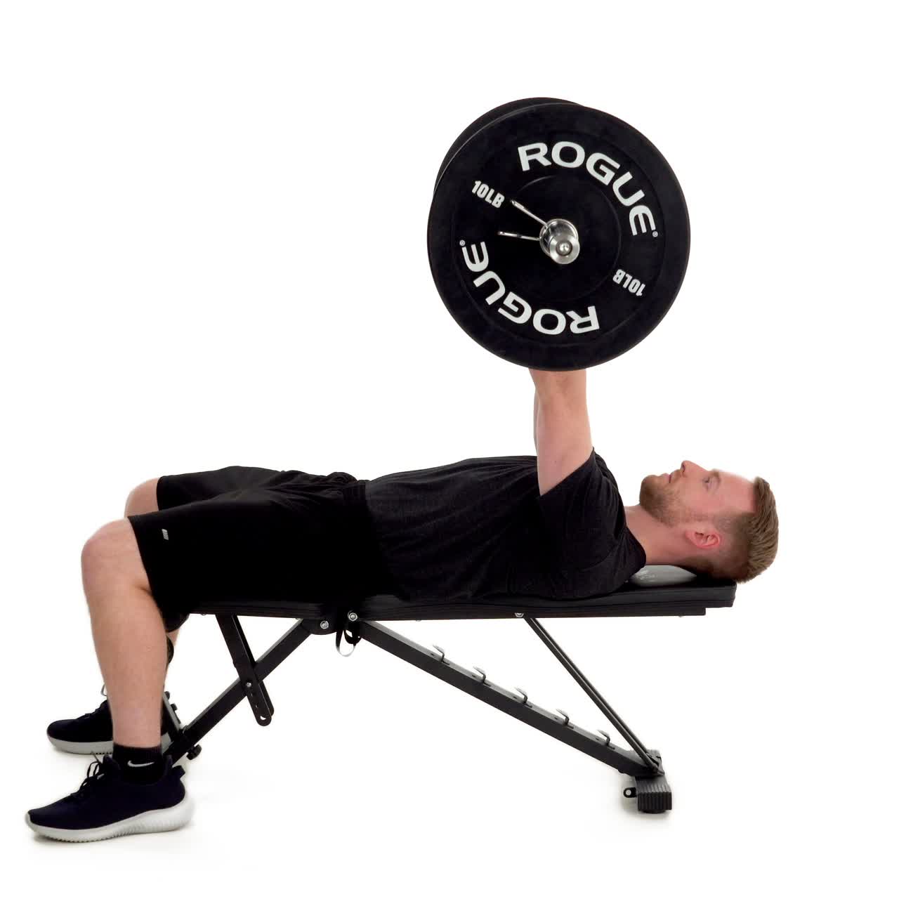 Barbell Skull Crusher with trainwell