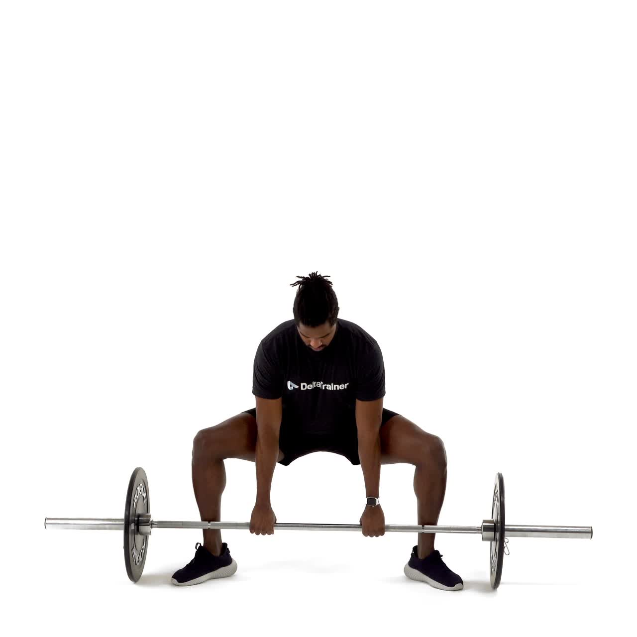 Barbell Sumo Deadlift with trainwell