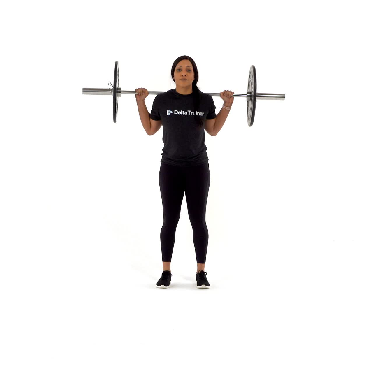 Barbell Walking Lunge with trainwell