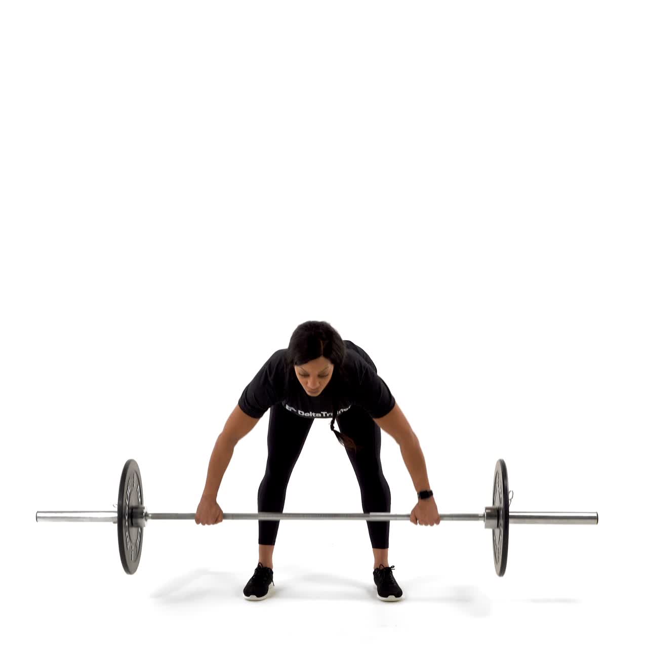 Barbell Wide Bent Over Row with trainwell