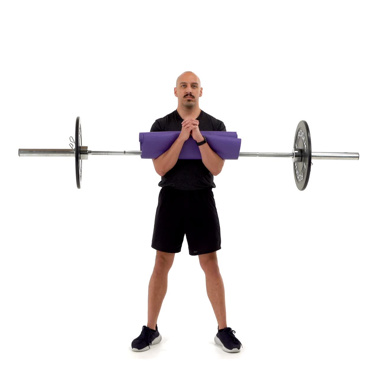 Barbell Zercher Squat with trainwell