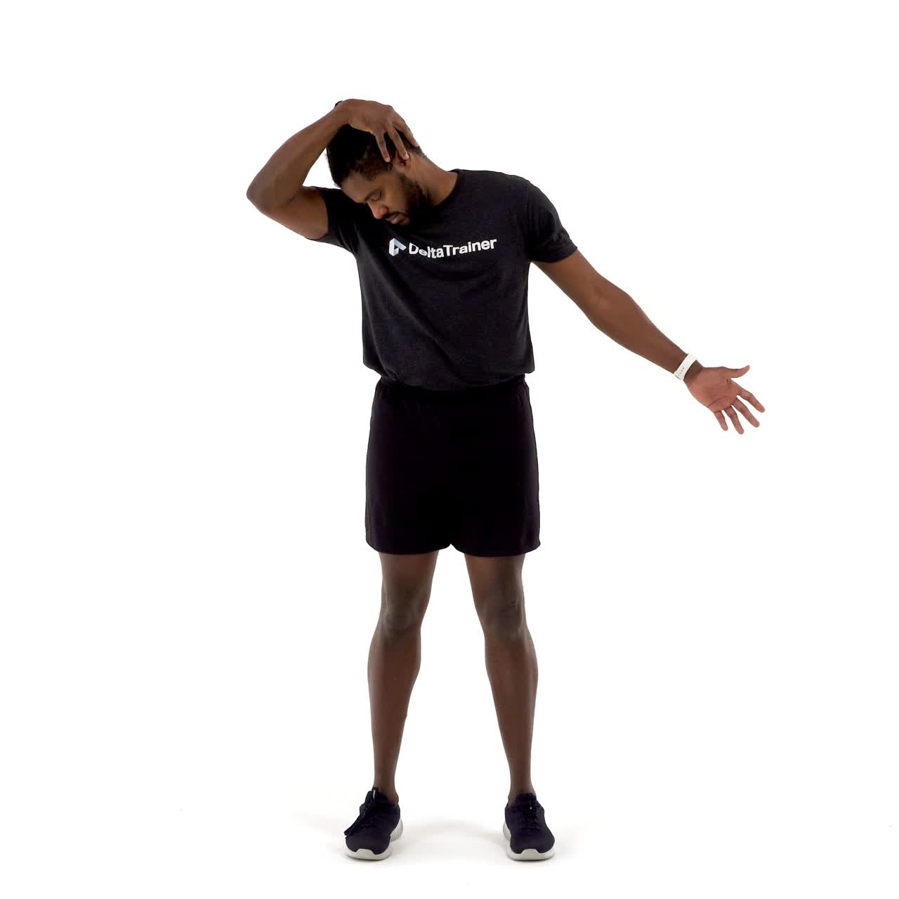 Arm Extended Neck Stretch with trainwell