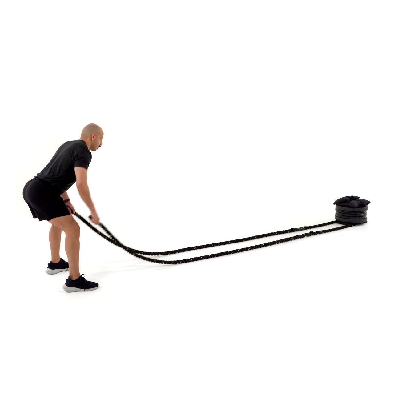 Battle Ropes Snake with trainwell