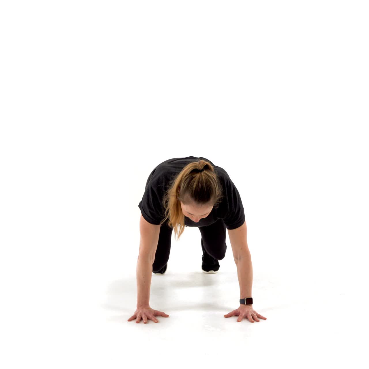 Bear Crawl Sit Through with trainwell