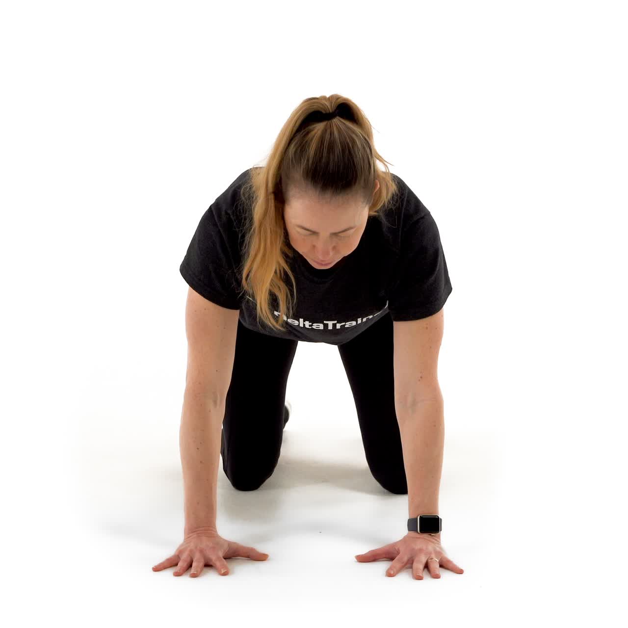 Alternating Arm Leg Reach with trainwell