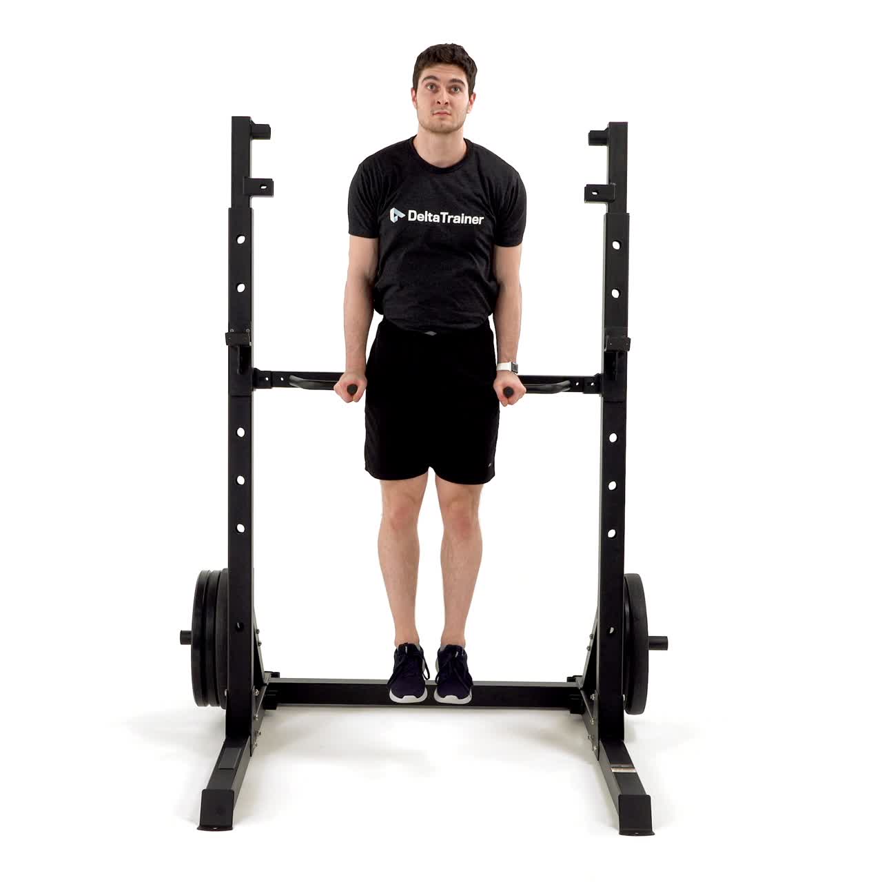 Dip Position Leg Raise with trainwell