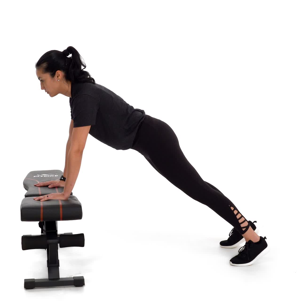 Elevated Knee Tap with trainwell