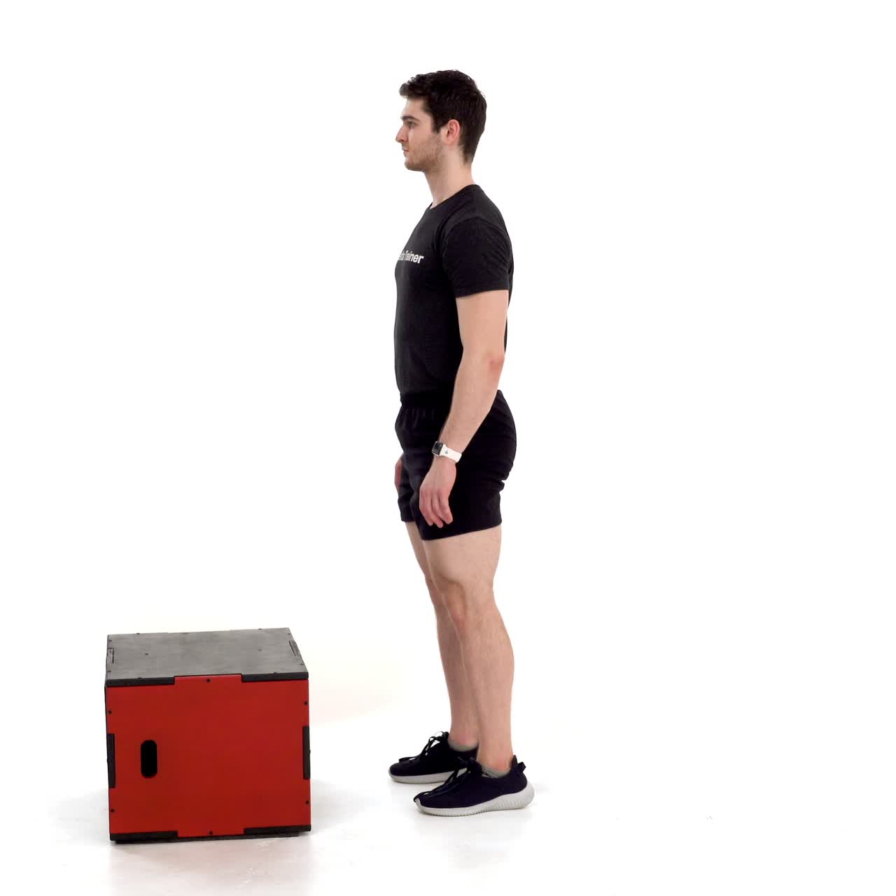 Elevated Step Burpee with trainwell