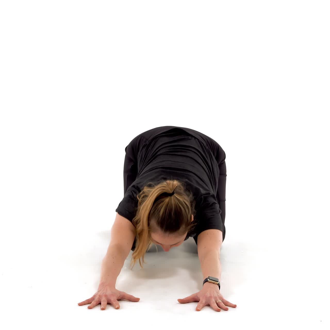 Extended Dog Stretch with trainwell