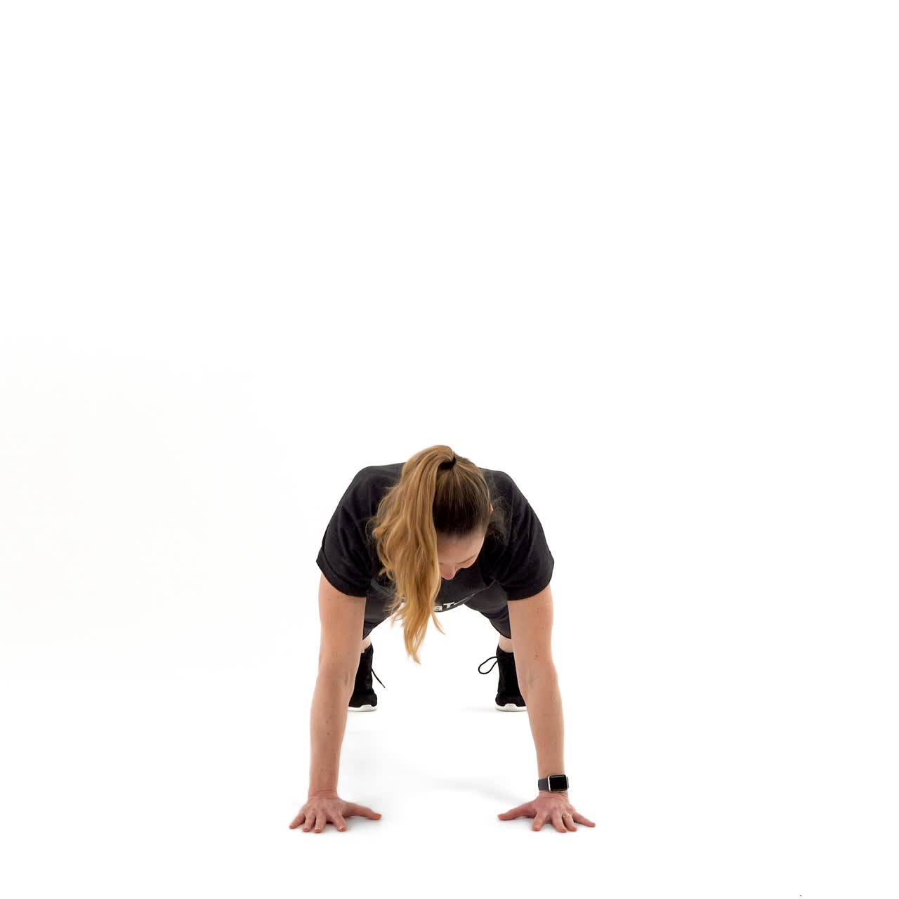 High Plank Reach Through To Push Up with trainwell