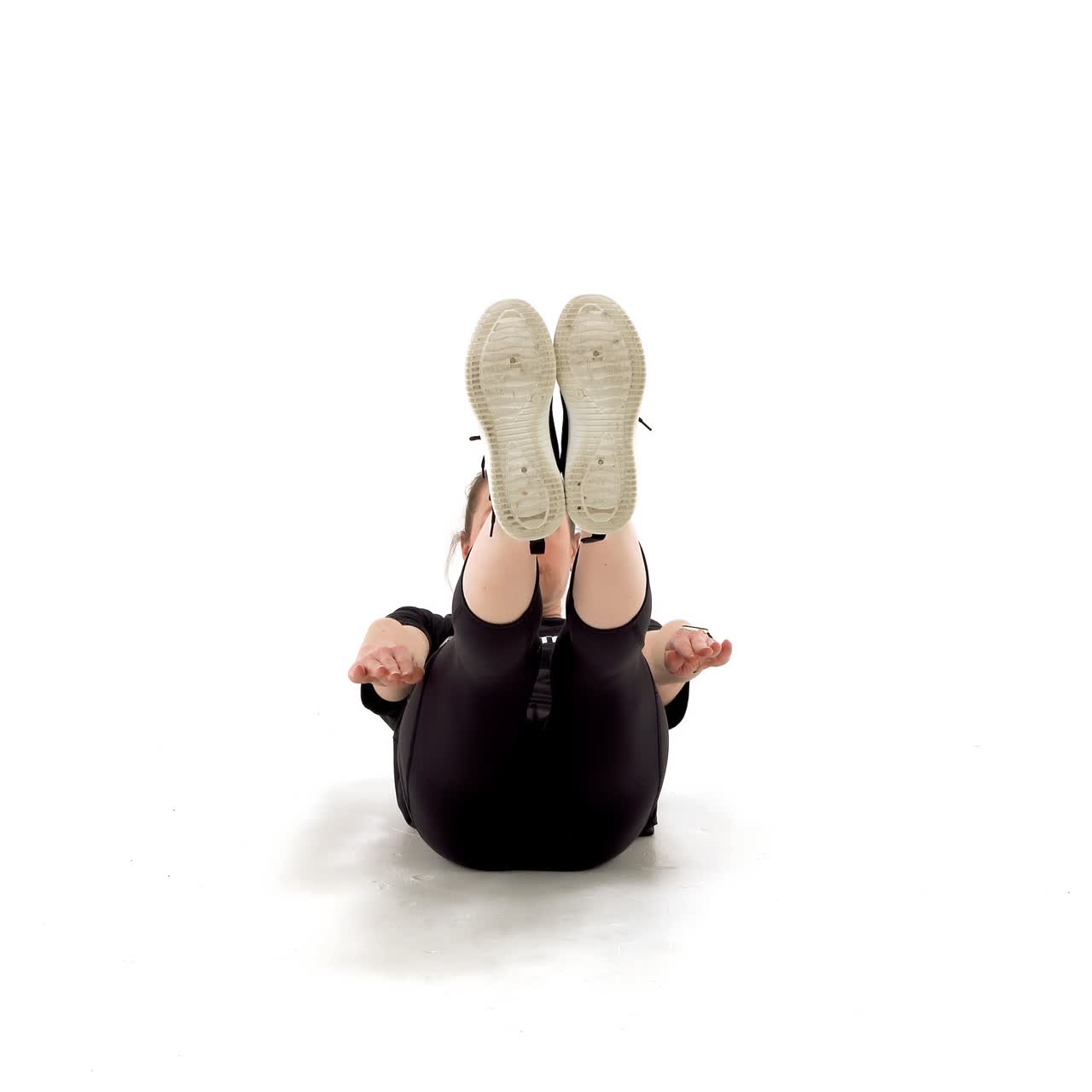 Lying Hollow Body Hold with trainwell