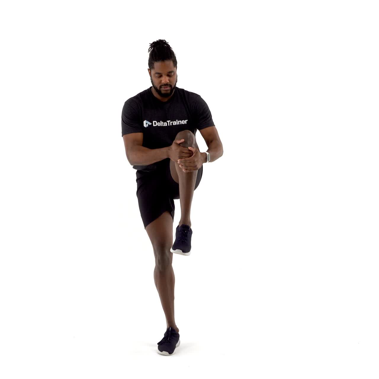 Knee To Chest Stretch with trainwell