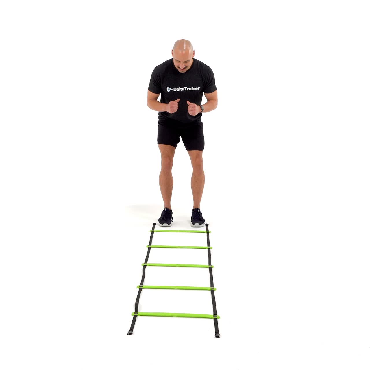 Ladder Inside Outside with trainwell