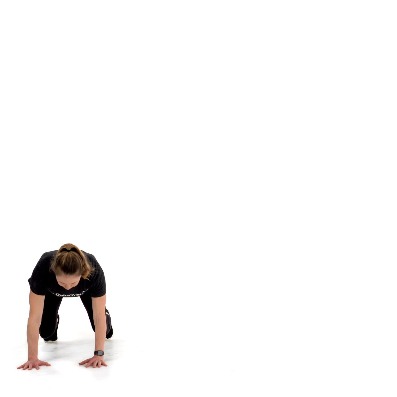 Lateral Bear Crawl with trainwell