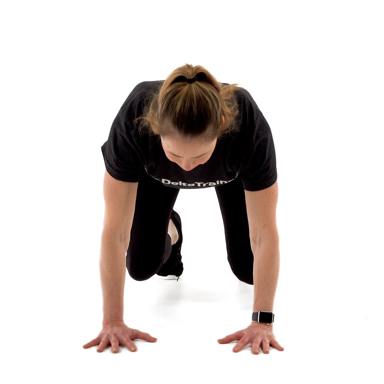 Pause Bear Crawl with trainwell