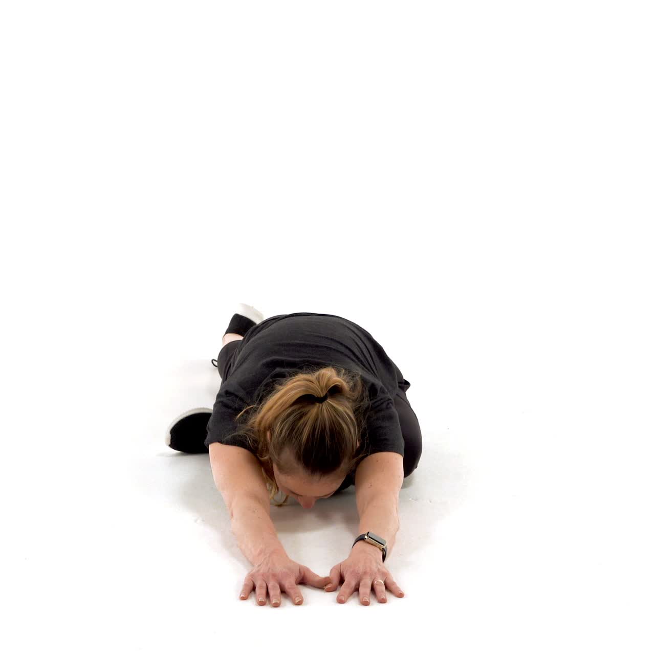 Pigeon Stretch with trainwell