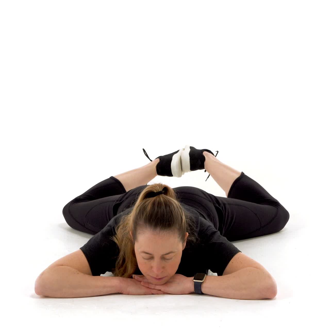 Prone Frog Kick with trainwell