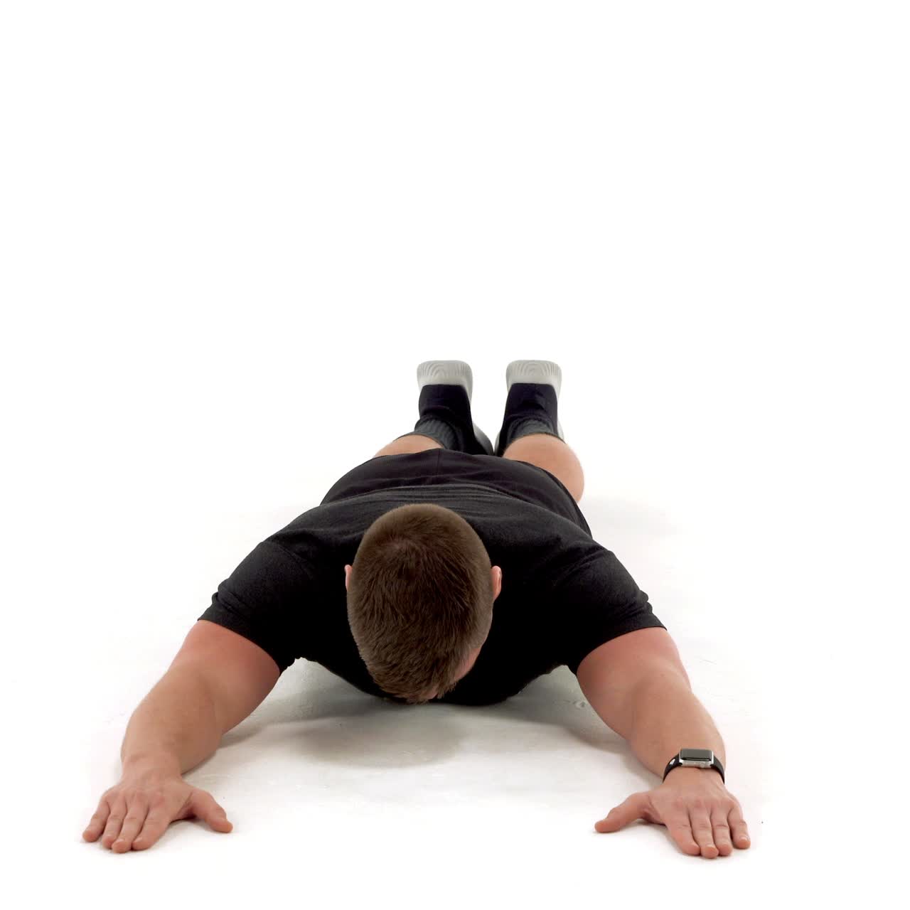 Prone Leg Raise with trainwell