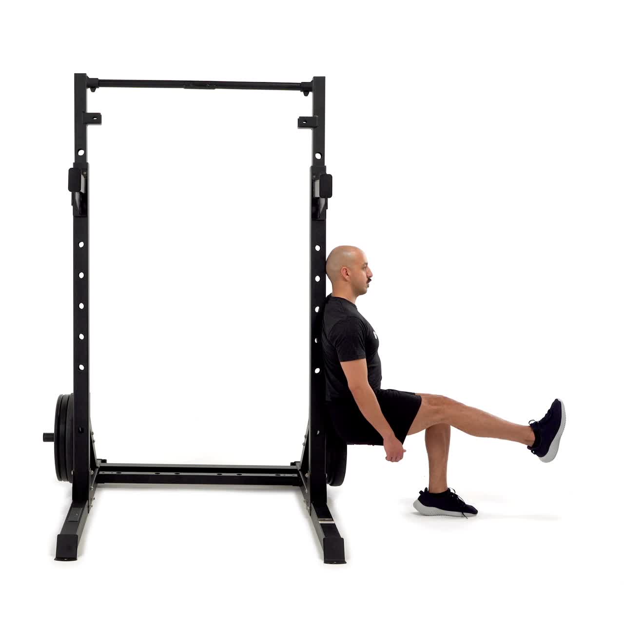 Single Leg Wall Sit with trainwell
