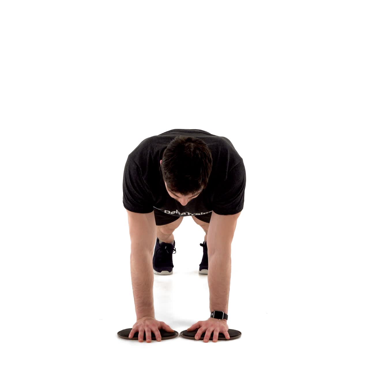 Slider Single Arm Push Up with trainwell