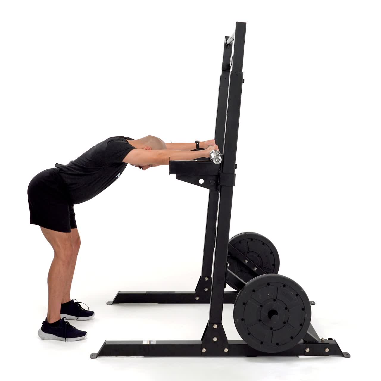 Very Incline Pike Push Up with trainwell
